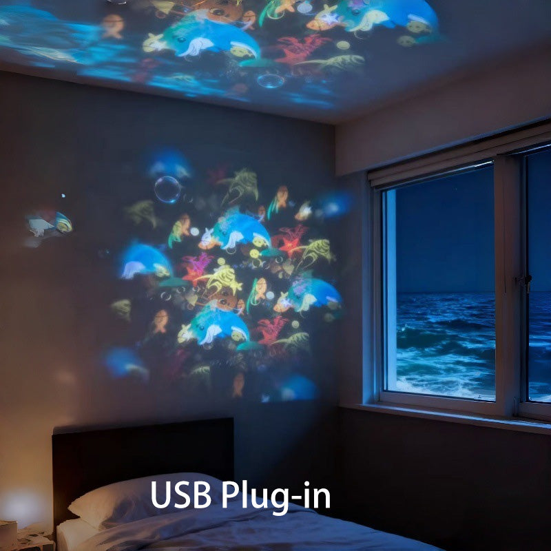Dynamic Rotating LED Projector Light - Image 4