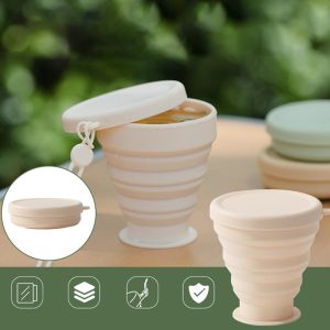 0e79aa1db5b5bf98434b32de4090c0eb5b7ca51cbe8a17d7b549058ffdfe2928.jpg Silicone Collapsible Travel Cup with Lid & Lanyard