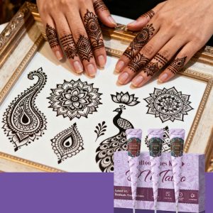 2c0405c97770ce79717cd1ed3170b0f231f9982504b7f522ede4ae6c1c2ef82f.jpg Complete 3-Color Henna Tattoo Kit