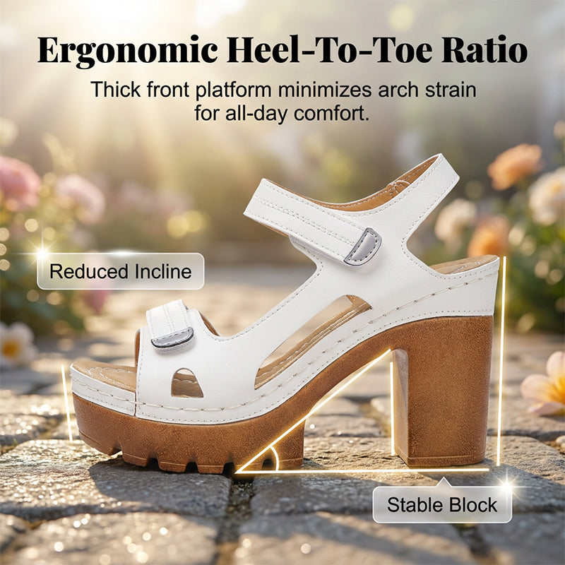Women's Summer Platform One-Strap Sandals - Image 5