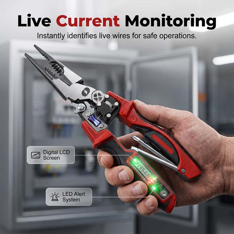 Multifunctional Digital Electrician's Pliers - Image 4