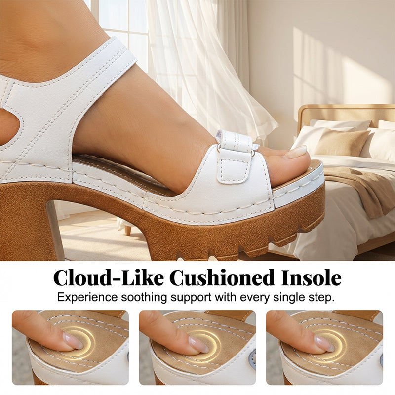 Women's Summer Platform One-Strap Sandals - Image 4
