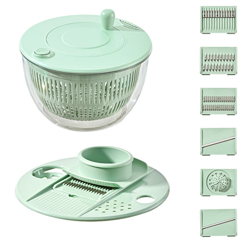 9-in-1 Multifunctional Large Capacity Salad Spinner & Slicer - Image 4
